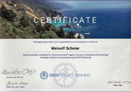 Meinolf Schnier - Zertifikat Grof Transpersonal Training